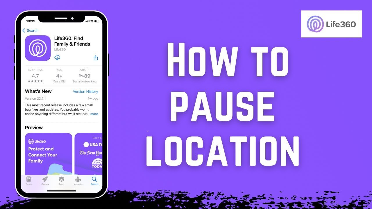 how to pause life360