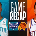 charlotte hornets vs phoenix suns match player stats