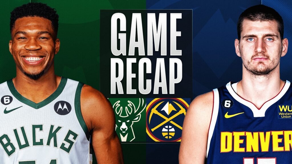 milwaukee bucks vs denver nuggets match player stats