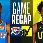 utah jazz vs okc thunder match player stats